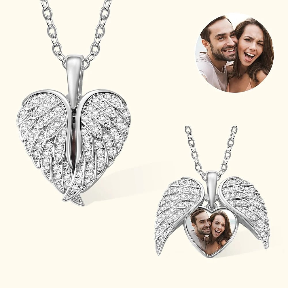 Collar personalizado con foto en forma de corazón - Moroveta