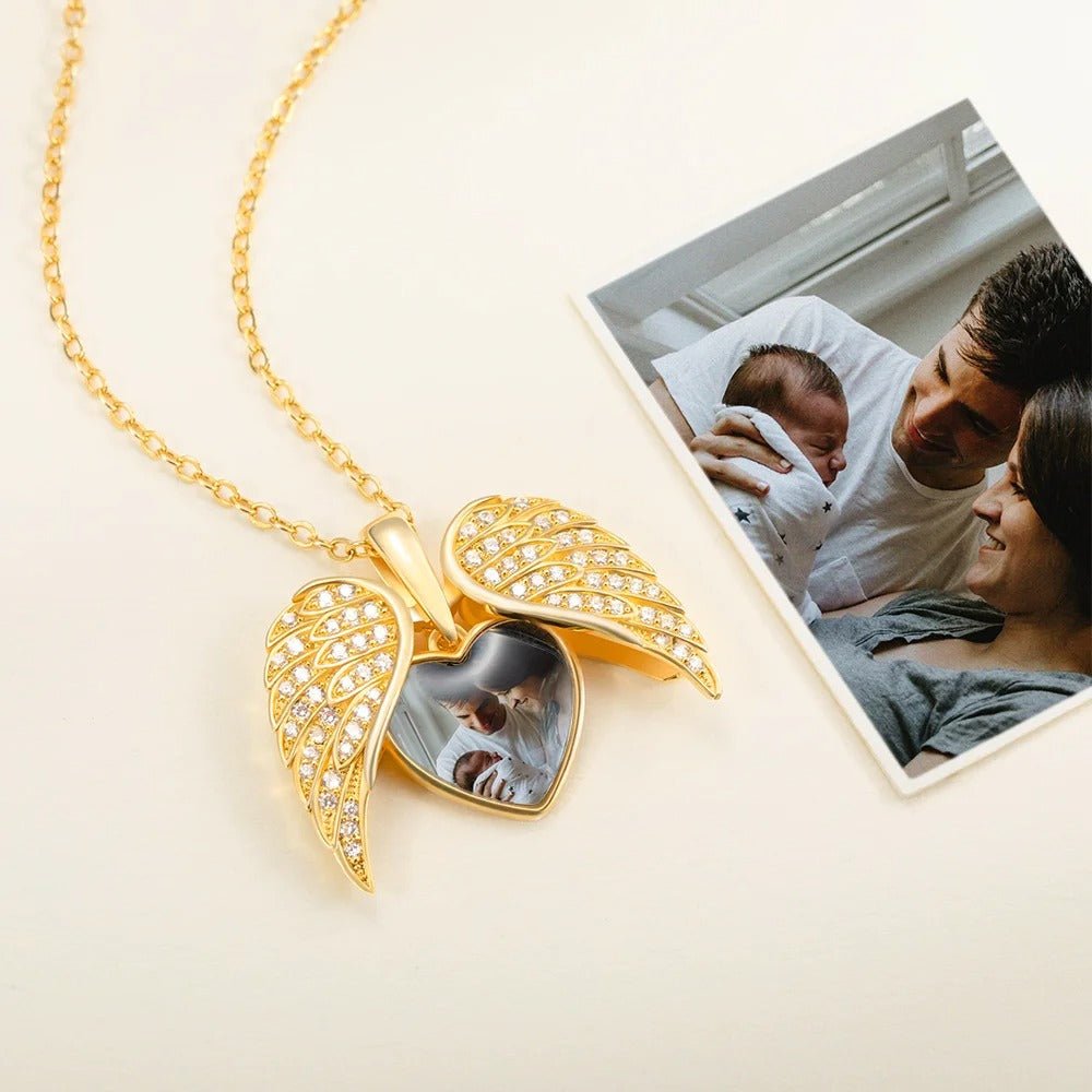 Collar personalizado con foto en forma de corazón - Moroveta