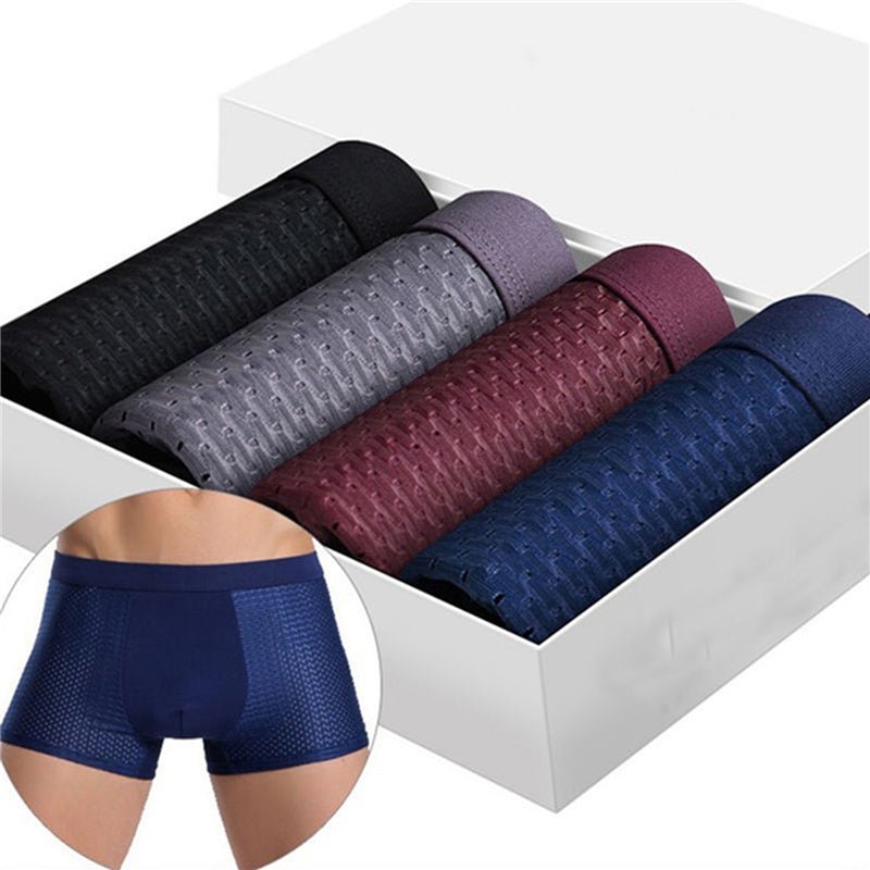Kit 10 Boxers de Fibra de Bambú - Paga 5 y llévate 10