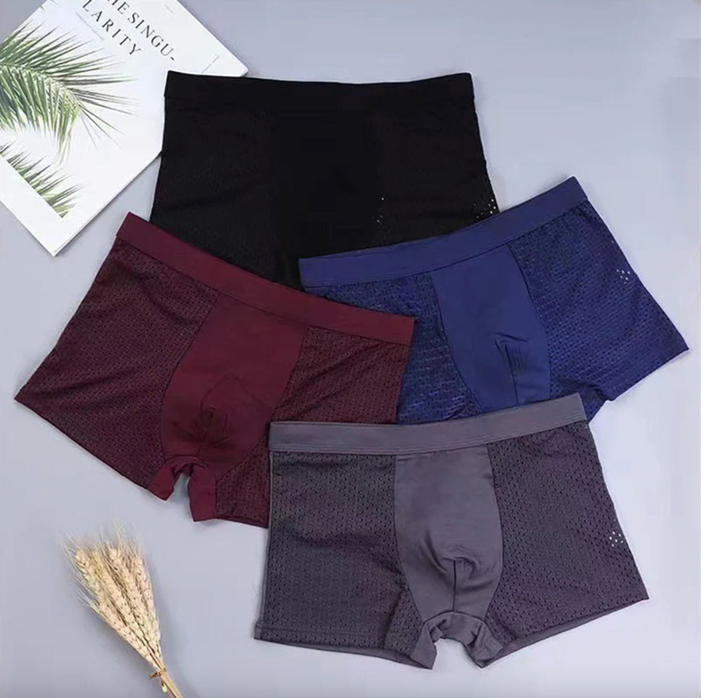 Kit 10 Boxers de Fibra de Bambú - Paga 5 y llévate 10