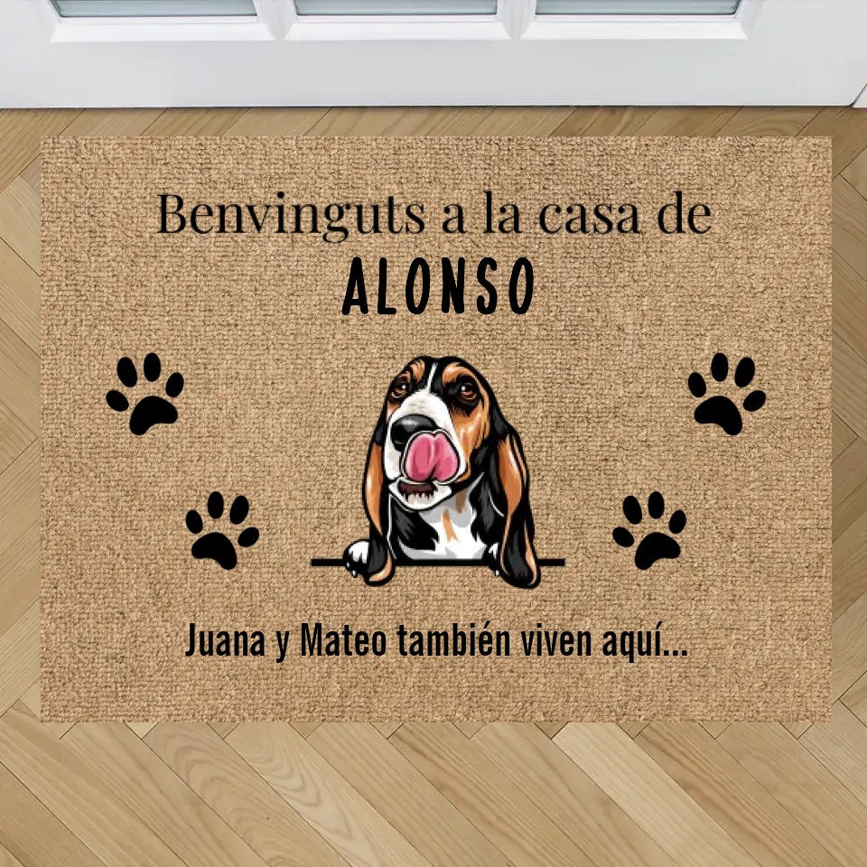 Tapete personalizado Mascotas - Moroveta