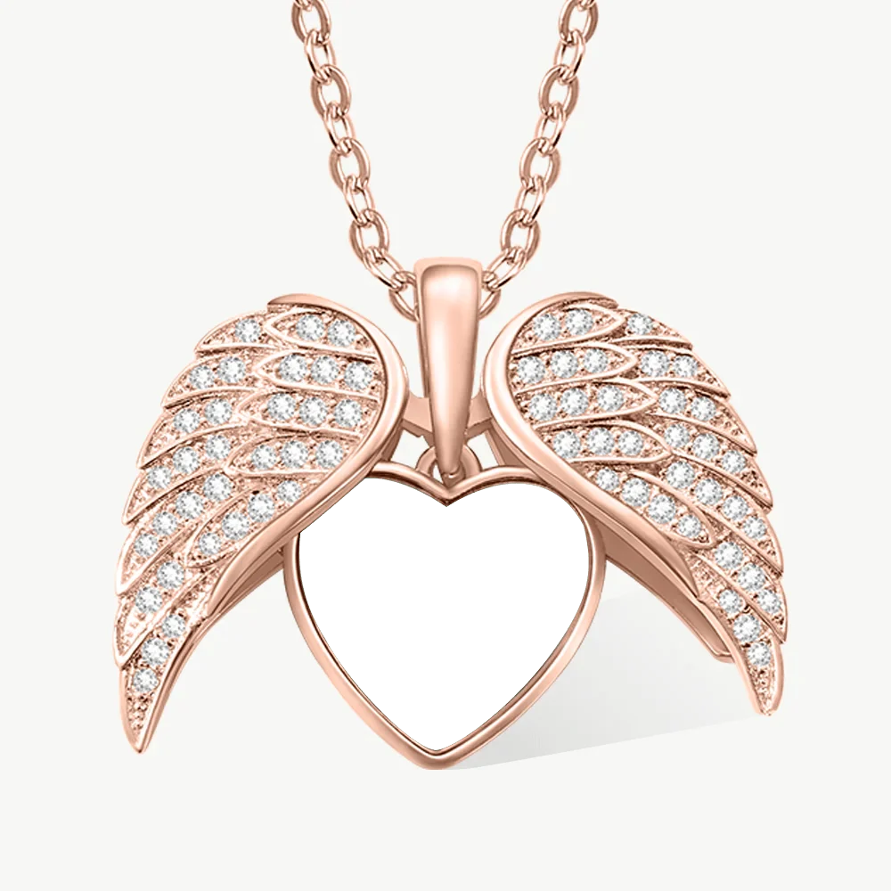 Collar personalizado con foto en forma de corazón - Moroveta
