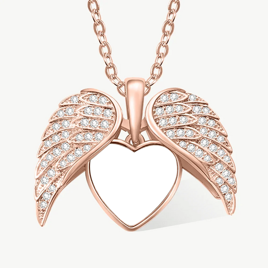 Collar personalizado con foto en forma de corazón - Moroveta