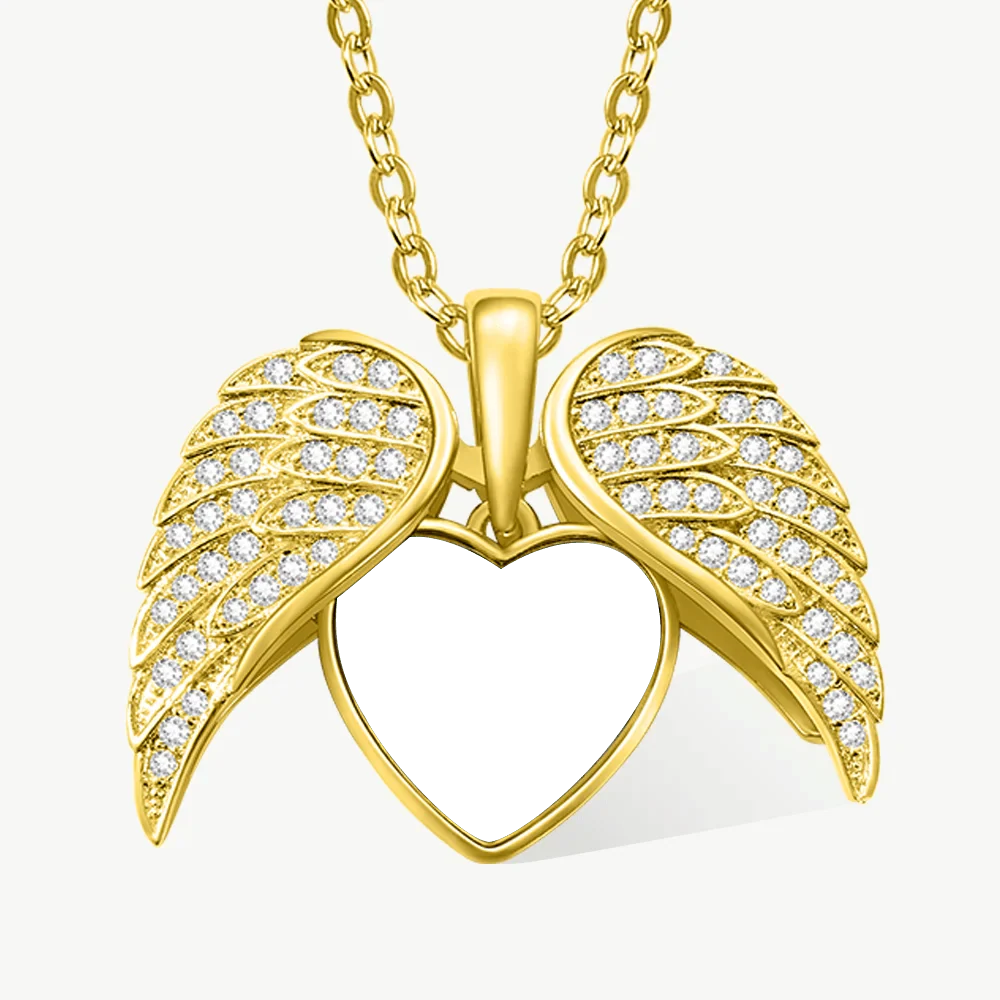 Collar personalizado con foto en forma de corazón - Moroveta