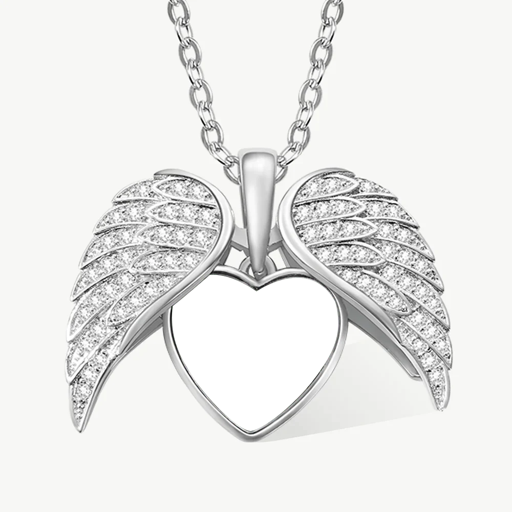 Collar personalizado con foto en forma de corazón - Moroveta